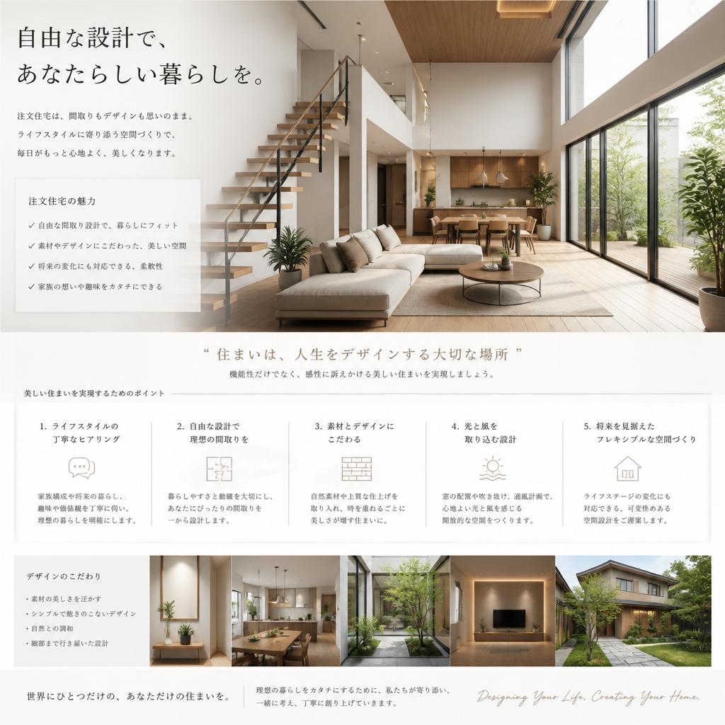 2. 注文住宅の魅力